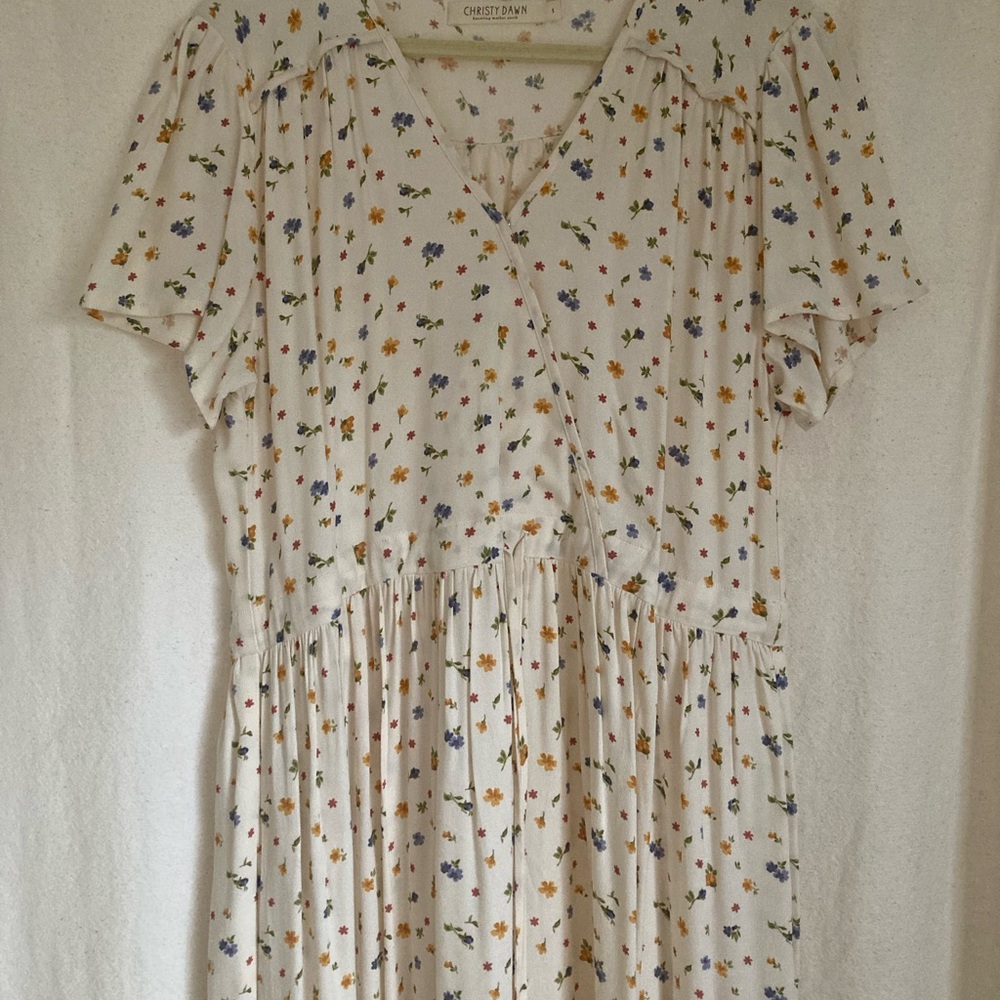 sold - Christy Dawn Dress Pop Daisy Print